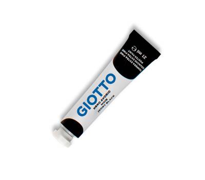 Tempera Tubo 7 - 21 ml - nero - conf. 6 pezzi - Giotto - 35502400 - 8000825320729 - DMwebShop