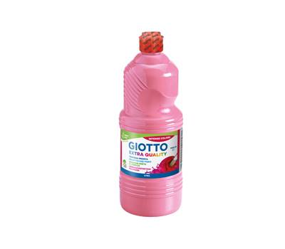 Tempera pronta - 1 lt - rosa - Giotto - 533406 - 8000825967092 - DMwebShop