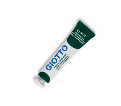 Tempera Tubo 7 - 21 ml - verde smeraldo - conf. 6 pezzi - Giotto - 35501400 - 8000825320620 - DMwebShop