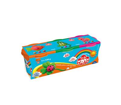 Tris barattoli da 220 gr - verde-arancio-magenta - Dido - 390461 - 8000144049073 - DMwebShop