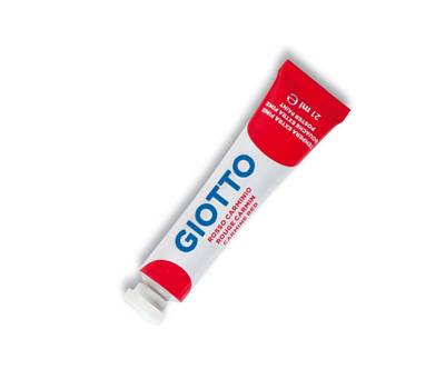Tempera Tubo 7 - 21 ml - rosso carminio - conf. 6 pezzi - Giotto - 35500900 - 8000825320576 - DMwebShop