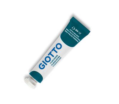 Tempera Tubo 7 - 21 ml - turchese - conf. 6 pezzi - Giotto - 35501800 - 8000825037825 - DMwebShop
