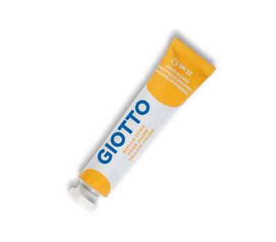 Tempera Tubo 7 - 21 ml - giallo ocra - conf. 6 pezzi - Giotto - 35502100 - 8000825037917 - DMwebShop
