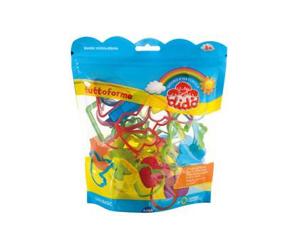 Busta richiudibile TuttoForme - 24 formine assortite - Dido - 399500 - 8000144368006 - DMwebShop Busta richiudibile TuttoForme - 24 formine assortite - Dido - 399500 - 8000144368006 - DMwebShop