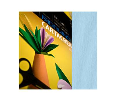 Cartoncino CartaCrea - 35 x 50 cm - 220 gr - celeste 118 - blister 10 fogli - Fabriano - 46435118 - 8001348127703 - DMwebShop