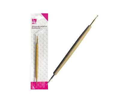 Bulino - doppia punta in acciaio per sbalzo-embossing - 18,5 cm - Cwr - 03643 - 8004957036435 - DMwebShop Bulino - doppia punta in acciaio per sbalzo-embossing - 18,5 cm - Cwr - 03643 - 8004957036435 - DMwebShop
