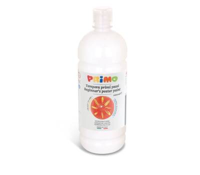 Tempera pronta Primi Passi - 1 lt - bianco - Primo - 204BR1000100 - 8006919012044 - DMwebShop