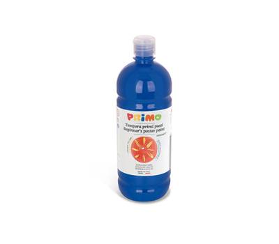 Tempera pronta Primi Passi - 1 lt - blu oltremare - Primo - 204BR1000500 - 8006919062049 - DMwebShop