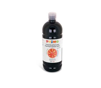 Tempera pronta Primi Passi - 1 lt - nero - Primo - 204BR1000800 - 8006919102042 - DMwebShop