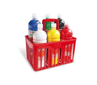 Tempera pronta Primi Passi - 1 lt - colori assortiti - conf. 6 pezzi - Primo - 210BR6 - 8006919912108 - DMwebShop