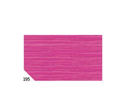Carta crespa 50 x 250 cm 48 gr m2 fucsia 195 confezione 10 rotoli - 11202