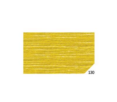 Carta crespa 50x150 cm oro metal 130 confezione 10 rotoli - 11201