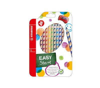 Pastelli colorati Easycolors diametro mina 4,20 mm per destrorsi - 10985