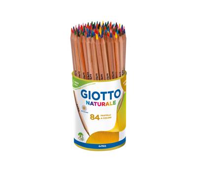Pastelli naturale diametro mina 3,3 mm barattolo 84 pezzi 520200 - 11019