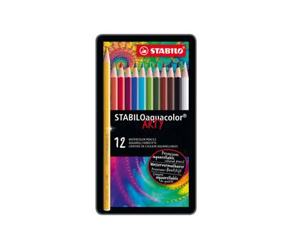 Pastello Aquacolor 1612 tratto 2,80 mm colori assortiti - 11012