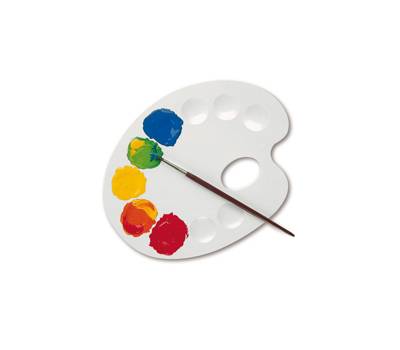 Tavolozza per miscelazione 220x144x199mm 10 scomparti Primo - 11236 Tavolozza per miscelazione 220x144x199mm 10 scomparti Primo - 11236