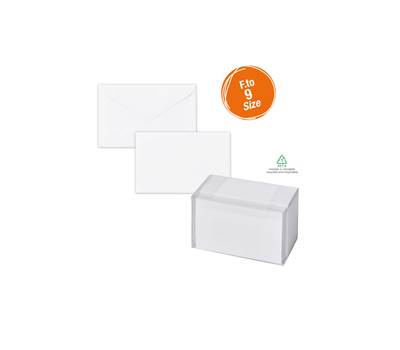 Scatola 100 biglietti + 100 buste - Dalmazia - bianco - 90 x 140 mm - Rex Sadoch - 8309 - 8004999830909 - DMwebShop