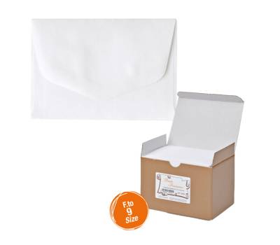 Scatola 100 buste bianche - Bristol - bianco - 90 x 140 mm - Rex Sadoch - 8209 - 8004999820900 - DMwebShop