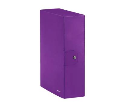 Scatola progetto WOW - dorso 10 cm - viola metallizzato - conf. 5 pezzi - Leitz - 39680062 - 4002432109807 - DMwebShop