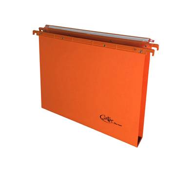 Cartella sospesa Joker - cassetto - interasse 39 cm - fondo U 3 cm - 37 x 25 cm - arancio - conf. 25 pezzi - Bertesi - 400/395 Link 3-A2 - 8058983261613 - DMwebShop
