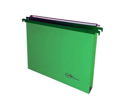 Cartella sospesa Joker - cassetto - interasse 39 cm - fondo U 3 cm - 37 x 25 cm - verde - conf. 25 pezzi - Bertesi - 400/395 Link 3-A6 - 8058983261651 - DMwebShop