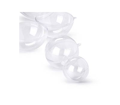 Sfera apribile in polistirene trasparente diametro 60 mm Colorosa 5064101 - 11268