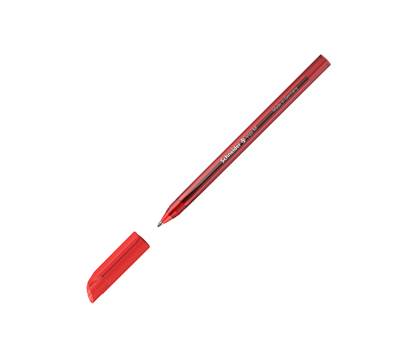 Penna a sfera Vizz - con cappuccio - punta media - rosso - conf. 10 pezzi - Schneider - P102202 - 4004675129512 - DMwebShop