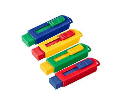 Gomma a scorrimento eraser - involucro colori vivaci assortiti - conf. 12 pezzi - Staedtler - 525 PS1 S - 4007817525180 - DMwebShop