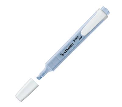 Evidenziatore Swing Cool Pastel - punta a scalpello - tratto 1 - 4 mm - azzurro ghiaccio 111 - conf. 10 pezzi - Stabilo - 275/111-8 - 4006381559379 - DMwebShop