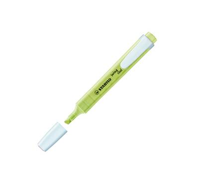 Evidenziatore Swing Cool Pastel punta a scalpello tratto 1,4 mm lime - 133,15015