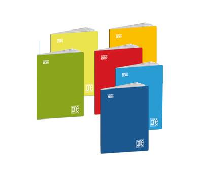 Maxiquaderno One Color Impatto Zero A4 punto metallico 1 rigo 20,1 fogli - 2447 Maxiquaderno One Color Impatto Zero A4 punto metallico 1 rigo 20,1 fogli - 2447