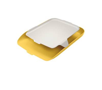Vaschetta portacorrispondenza con vassoio organizer Cosy - giallo - Leitz - 52590019 - 4002432124817 - DMwebShop
