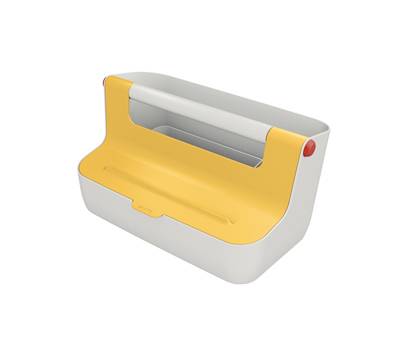 Cassetta portaoggetti con maniglia Cosy - giallo - Leitz - 61250019 - 4002432126194 - DMwebShop