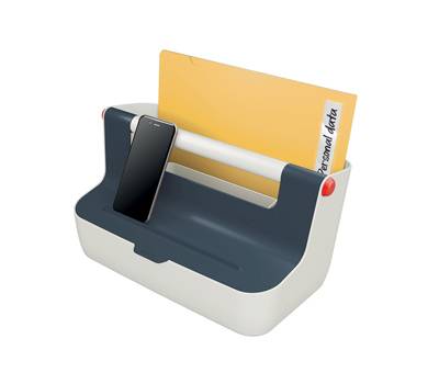 Cassetta portaoggetti con maniglia Cosy - grigio - Leitz - 61250089 - 4002432126217 - DMwebShop