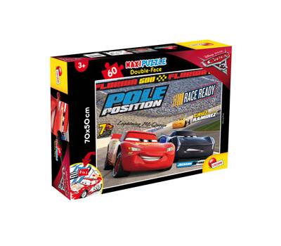 Puzzle Maxi Disney Cars 3 Challenge - 60 pezzi - Lisciani - 64007 - 8008324064007 - DMwebShop
