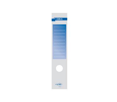 Copridorso CDR S - carta autoadesiva - 7 x 34,5 cm - blu - conf. 10 pezzi - Sei Rota - 58012607 - 8004972008899 - DMwebShop