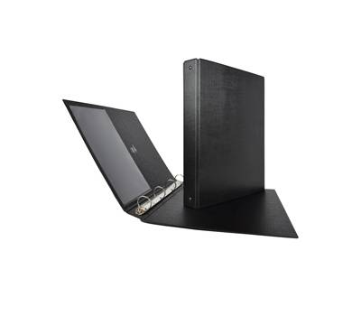 Raccoglitore Stelvio - 4 anelli tondi 25 mm - dorso 3 cm - f.to utile 22 x 30 cm - nero - Sei Rota - 36254410 - 8004972003597 - DMwebShop
