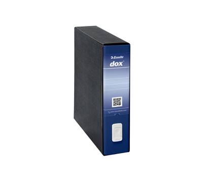 Registratore 9 - dorso 8 cm - 35 x 31,5 cm - blu - Esselte - Dox - 000212A4 - 8004389004378 - DMwebShop
