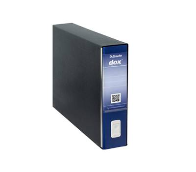 Registratore 10 - dorso 8 cm - 46 x 31,5 cm - blu - Esselte - Dox - 000213A4 - 8004389043742 - DMwebShop