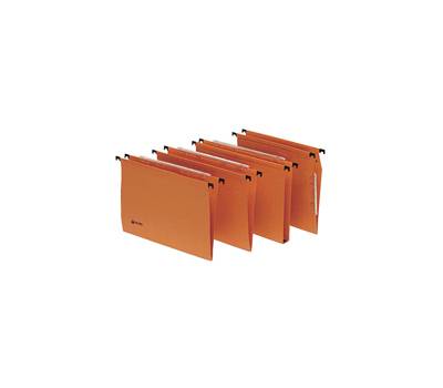 Cartella sospesa Signaletic - cassetto - interasse 39 cm - fondo V - 39 x 25 cm - arancione - conf. 25 pezzi - Rexel - ACCO10500 - 29731A - DMwebShop