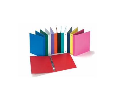 Raccoglitore Europa - 4 anelli tondi 30 mm - dorso 4 cm - f.to utile 22 x 30 cm - colori assortiti - conf. 24 pezzi - Favorit - 100460431 - 8006779271858 - DMwebShop
