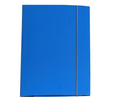 Cartellina con elastico - cartone plastificato - 3 lembi - 25 x 34 cm - azzurro - conf. 10 pezzi - Cart. Garda - CG0032LBXXXAE06 - 8001182007094 - DMwebShop