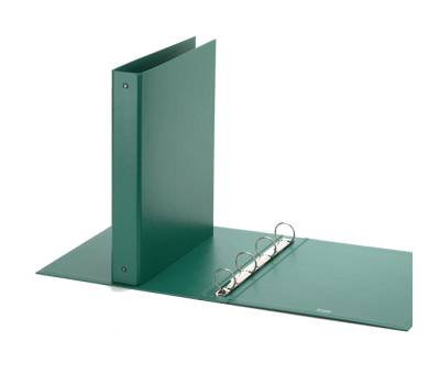Raccoglitore Europa - 4 anelli tondi 30 mm - dorso 4 cm - f.to utile 22 x 30 cm - verde - Favorit - 400051150 - 8006779031650 - DMwebShop