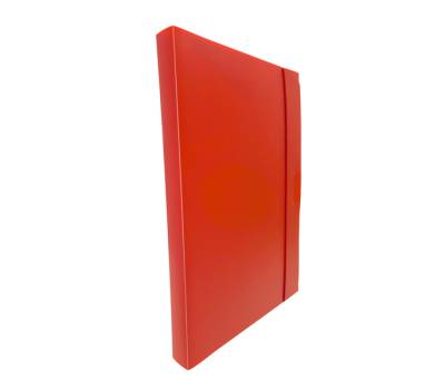 Cartella progetto con elastico - 24 x 35 cm - dorso 3 cm - rosso - conf. 10 pezzi - Fellowes - U140-RO - 8015687007206 - DMwebShop