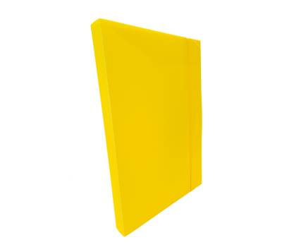 Cartella progetto con elastico - 24 x 35 cm - dorso 3 cm - giallo - conf. 10 pezzi - Fellowes - U140-GI - 8015687008296 - DMwebShop