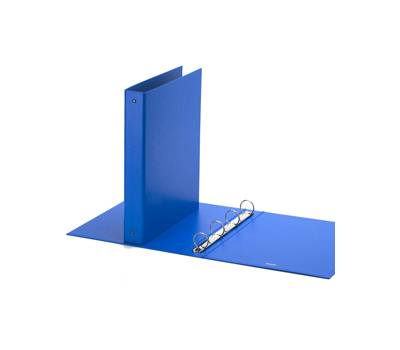 Raccoglitore Europa - 4 anelli tondi 30 mm - dorso 4 cm - f.to utile 22 x 30 cm - azzurro - Favorit - 400051000 - 8006779037553 - DMwebShop