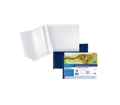 Portalistini personalizzabile Uno TI - 30 x 22 cm - album - 36 buste - blu - Sei Rota - 55243607 - 8004972016252 - DMwebShop