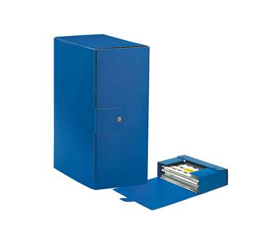 Scatola progetto Eurobox - dorso 15 cm - 25 x 35 cm - blu - conf. 5 pezzi - Esselte - 390335050 - 48357A - DMwebShop