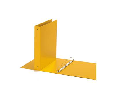 Raccoglitore Europa - 4 anelli tondi 30 mm - dorso 4 cm - formato utile 22 x 30 cm - giallo - Favorit - 400051159 - 8006779037355 - DMwebShop