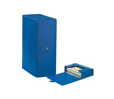Scatola progetto Eurobox - dorso 12 cm - 25 x 35 cm - blu - conf. 5 pezzi - Esselte - 390332050 - 49432A - DMwebShop